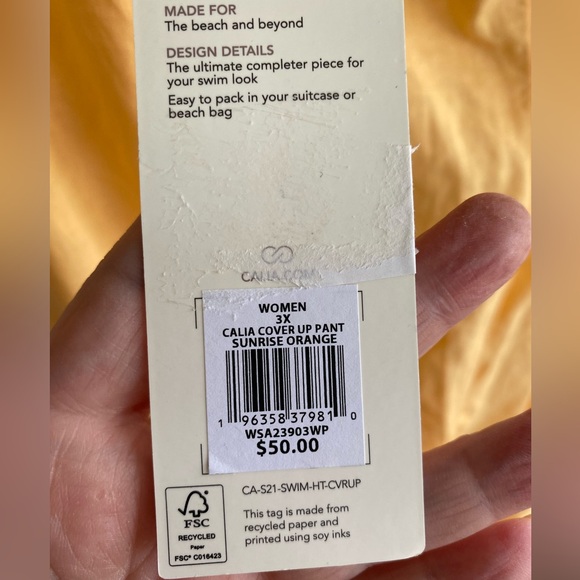 NWT CALIA BY CARRIE UNDERWOOD COVERUP PANTS - Picture 5 of 5